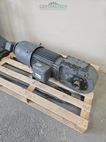 Bauer hajtómű 3,2kw 80 ford hajtóműves villanymotor fékes