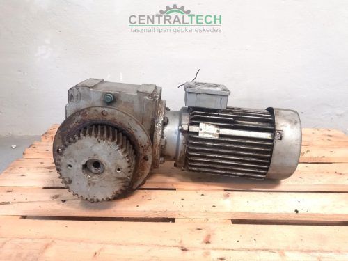 STÖBER 4 kW hajtóműves villanymotor, kimenő fordulat 82r/min /ct2182