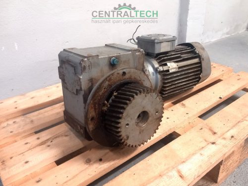 STÖBER 4 kW hajtóműves villanymotor, kimenő fordulat 82r/min /ct2182