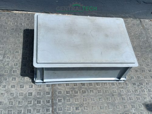 Euro tárolóláda RAKO sorolható műanyag láda 60x40x22 cm több db/ct2184