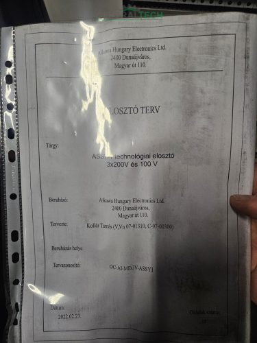 40kVA trafó, transzformátor eladó 3x400V -> 1x110V