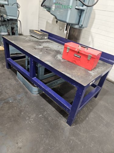 Egyengető asztal 200x90cm hegesztő asztal nagy teherbírású műhelyasztal