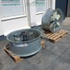 NUAIRE SC1000 Nagynyomású Axiál csőventilátor 32000m3/h 7,5kw 1000mm átm 