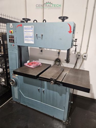 T-JAW 1000 fémipari szalagfűrész álló fémfűrész 1000mm