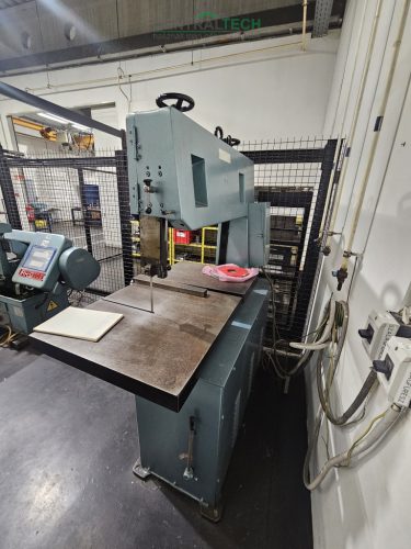 T-JAW 1000 fémipari szalagfűrész álló fémfűrész 1000mm