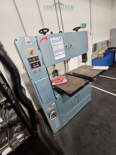 T-JAW 1000 fémipari szalagfűrész álló fémfűrész 1000mm