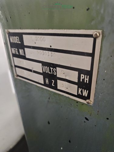 T-JAW 1000 fémipari szalagfűrész álló fémfűrész 1000mm