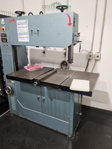 T-JAW 1000 fémipari szalagfűrész álló fémfűrész 1000mm