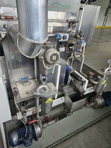 SUMMA-SUMPERK forgókosaras, forgódobos tisztítóberendezés,Karusszel zsírtalanító gép