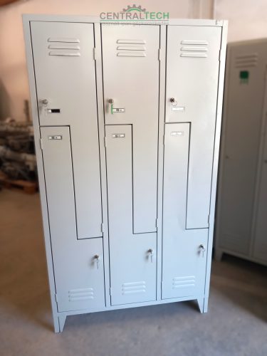 Öltözőszekrény, Z6 Metalobox 6 ajtós lemezszekrény/ct2215