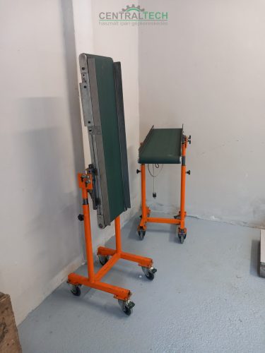 Mobil szállítószalag 1100x300 mm, futószalag adagolószalag 110V !!!