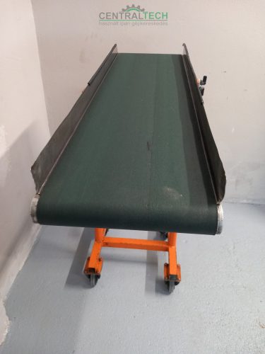 Mobil szállítószalag 1100x300 mm, futószalag adagolószalag 110V !!!