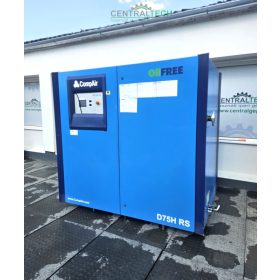   Olajmentes csavarkompresszor Compair D75HRS 10A 75kw 11,4m3/min frekiváltós