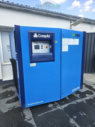 Olajmentes csavarkompresszor Compair D75HRS 10A 75kw 11,4m3/min frekiváltós
