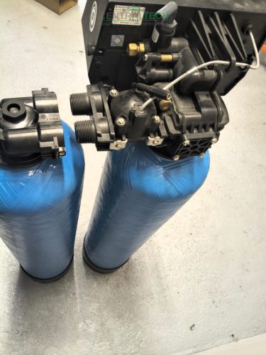 R715 vízszűrő, iker vízlágyító berendezés 5.4m3/h  rw-15