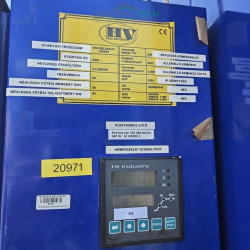 Industrieofen VMD GRYGOV TKS 080 EKZVO 300 °C Trockeofen