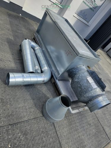 Aktív Szénszűrős elszívó  0,55kw 1100m3/h légszűrő füstelszívó