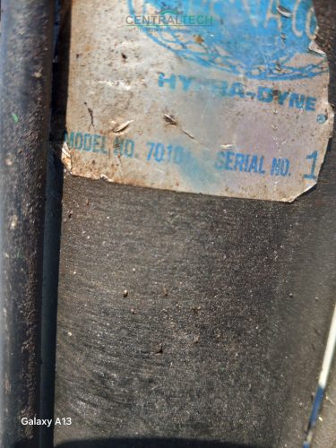 Hidropneumatikus lyukasztó, lemezlyukasztó DE-STA-CO Hydra-Dyne nyomásfokozó henger