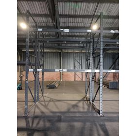   raklapos állványrendszer, 390x110cm 2,7m gerenda raktári polcrendszer