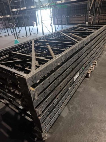 raklapos állványrendszer, 390x110cm 2,7m gerenda raktári polcrendszer