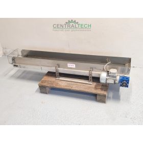   Szállítószalag, AMSY 1400x200mm  rozsdamentes futószalag  30m/perc