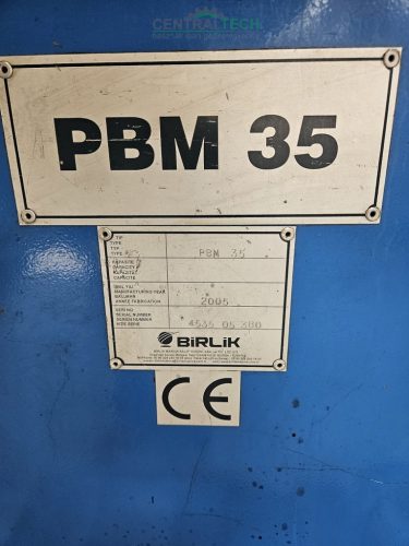 Ring & profile bending machine BIRLIK PBM 35