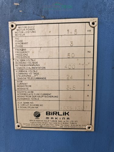 Ring & profile bending machine BIRLIK PBM 35