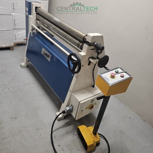 lemezhengerítő BOLUK BM 1270X90-2,5mm hengerítő gép ÚJ!
