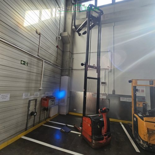 High-lift stacker  LINDE L14   4,7m lifting 1,4t load cap.