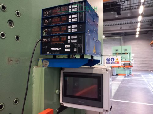 AIDA NC2-160(1) 160t eccentric press in excellent condition 