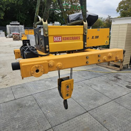 Overhead crane wire rope hoist Konecranes XL300 5000kg 8m