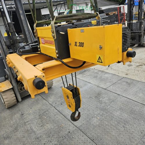 Overhead crane wire rope hoist Konecranes XL300 5000kg 8m