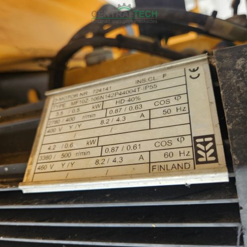 Overhead crane wire rope hoist Konecranes XL300 5000kg 8m