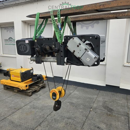 Overhead crane wire rope hoist Konecranes CXT400 5000kg hoist 6m