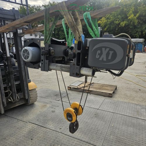 Overhead crane wire rope hoist Konecranes CXT400 5000kg hoist 6m