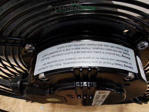 ÚJ !!!ipari EC axiál ventilátor 350mm átm 2900m3/h elszívó-befúvó ventilátor EBM PAPST S3G350-LE-38