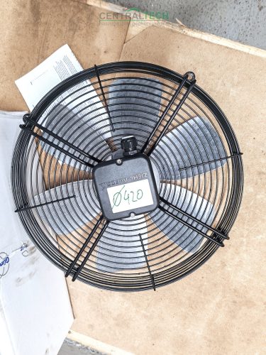 ÚJ! ipari axiál ventilátor 400mm átm 3500m3/h Ziehl-Abegg FA040-VDK.2C.V6