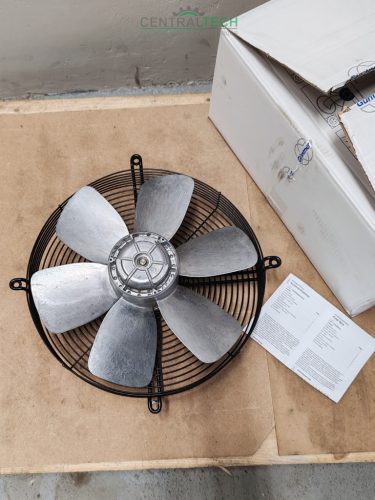 ÚJ! ipari axiál ventilátor 400mm átm 3500m3/h Ziehl-Abegg FA040-VDK.2C.V6