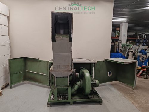 GETECHA RS 303‑A 60.11 műanyag daráló, granulátor 11 kW