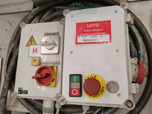 GETECHA RS 303‑A 60.11 műanyag daráló, granulátor 11 kW