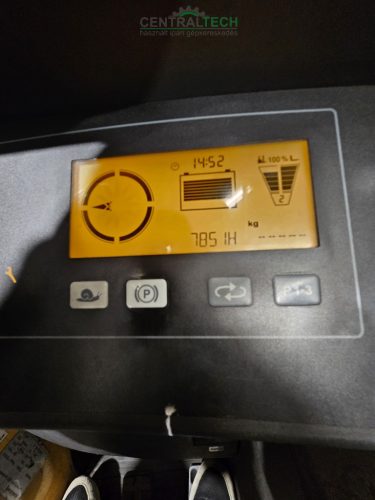 elektromos tolóoszlopos targoca 2,5 tonna thr, 7,3 m emmag Jungheinrich EVT 325 