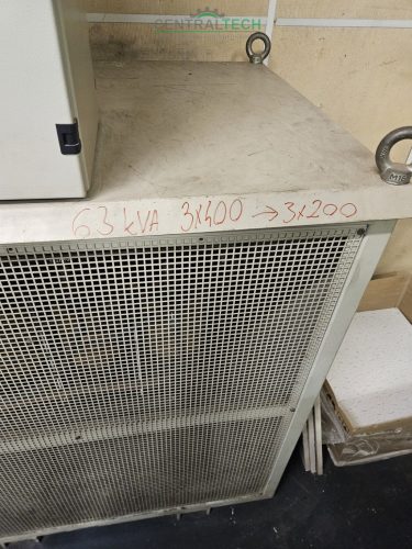 trafó 3 fázisú transzformátor 63 kVa p 3x400V/sz 3x200 V