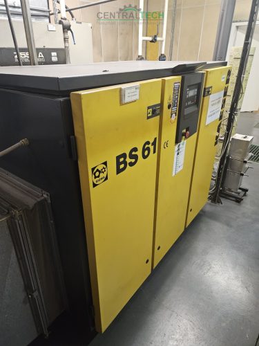 KAESER BS61 Csavarkompresszor 37kw 6,1m3/perc 7,5bar.levegő kompresszor 