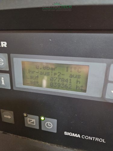 KAESER BS61 Csavarkompresszor 37kw 6,1m3/perc 7,5bar.levegő kompresszor 