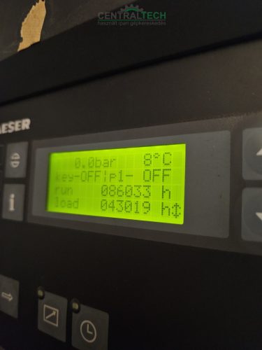 Komresszor 37kw 6,1m3/perc 7,5bar KAESER BS61 csavarkomresszor
