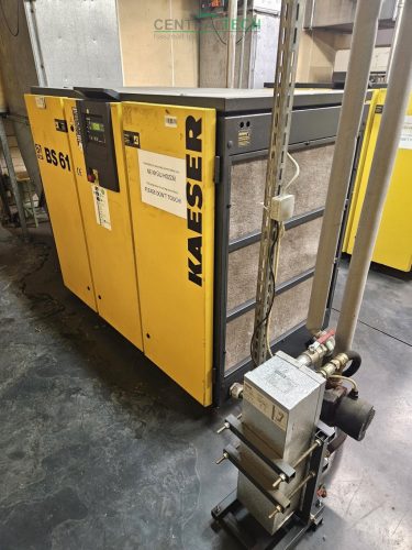 Komresszor 37kw 6,1m3/perc 7,5bar KAESER BS61 csavarkomresszor