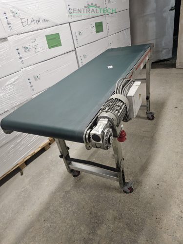 Aluvázas mobil szállítószalag MASS 195x60cm válogatószalag futószalag