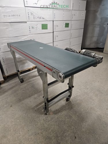 Aluvázas mobil szállítószalag MASS 195x60cm válogatószalag futószalag