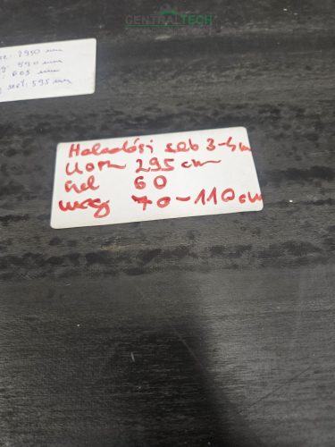 Alu vázas Mobil Mass NPS szállítószalag 2950x600mm futószalag