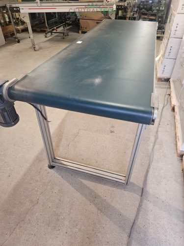 alu vázas szállítószalag 2510x800mmm 4m/perc válogatószalag.